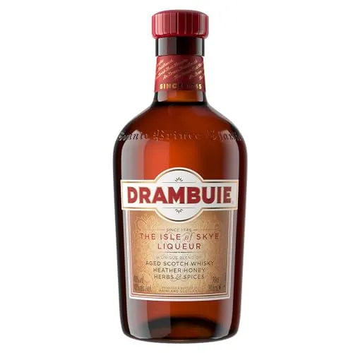 Drambuie Schottischer Whisky-Likör 40% 0,7l - Likör & Kräuterschnaps mit einzigartiger Mischung aus schottischem Whisky und feinen Kräutern, perfekt für Cocktails oder pur.