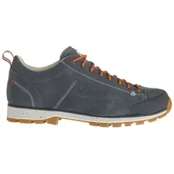 Dolomite Shoe 54 Low Evo - Gunmetal Grey/Canapa Beige (0821) 6.5 - Freizeitschuhe für Herren mit umweltfreundlichem Design, LWG-zertifiziertem Leder und Vibram-Sohle für optimalen Grip und Tragekomfort.