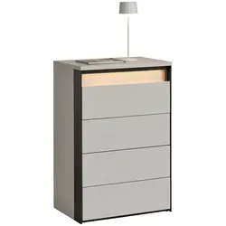 Voleo Hochkommode ZAYA - B/H/T ca. 58,00x88,00x38,00