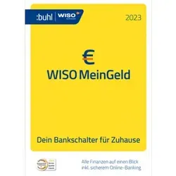 WISO Mein Geld 2023 – Finanzmanagement leicht gemacht - Office-Software zur Verwaltung aller Finanzen, inklusive sicherem Online-Banking und automatischer Kategorisierung von Einnahmen und Ausgaben.