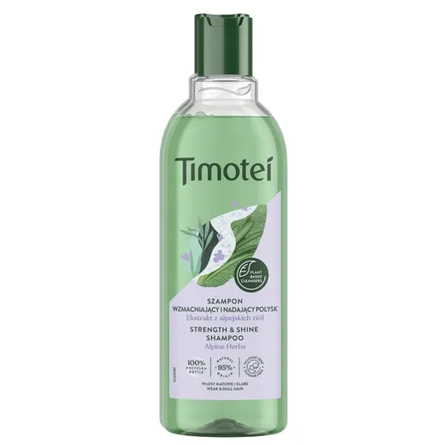Timotei Strength & Shine (Herbs) szampon 400 ml