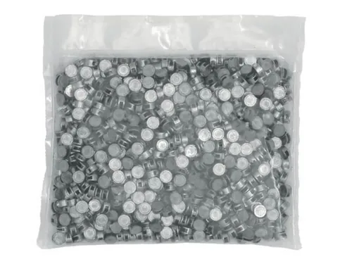 Bleiplombe Plomben-D. 8 mm rund ohne Draht - Zubehör für Elektrowerkzeug, 850 Stück pro kg, ideal für präzise und sichere Markierungen ohne Draht.