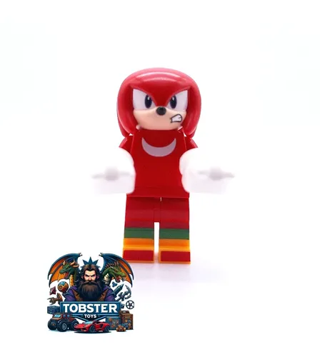 LEGO Sonic the Hedgehog Knuckles und der Schrein des Master Emerald (76998) - Spannendes Bauspielzeug mit 4 Chaos Emeralds, Minifiguren und interaktivem Katapult für kreative Abenteuer!