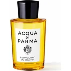 Acqua di Parma Buongiorno Eau de Parfum Spray 180 ml - Unisex Duft mit harmonischer Balance aus Zitrusfrische und aromatischen Kräuternoten, inspiriert von der italienischen Morgenatmosphäre für Vitalität und Eleganz.
