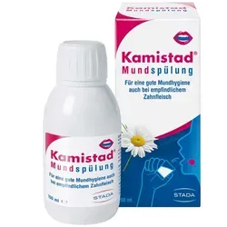Kamistad Mundspülung bei Zahnfleischentzündungen und Aphten