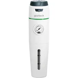 Grünbeck PureliQ KDX Feinfilter 101000020000 mit Druckminderer - Sanitärinstallation, hygienisches Design schützt vor UV-Licht und Algenwachstum für reines Trinkwasser.