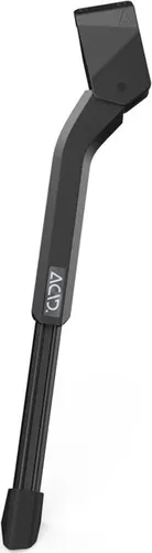 ACID Fahrrad-Seitenständer FM black - Fahrradständer für CUBE Räder mit Flat Mount Schnittstelle, stabil und einfach zu montieren dank 2 Schrauben im Abstand von 25mm.
