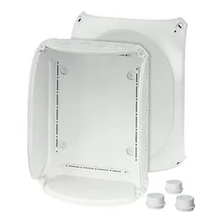 Hensel DK3500G Kabelabzweigkasten - Robuster Kabelabzweigkasten aus Thermoplast für Aufputz- und Außeninstallationen. Ideal für sichere Kabelverbindungen mit IP66 Schutzart.