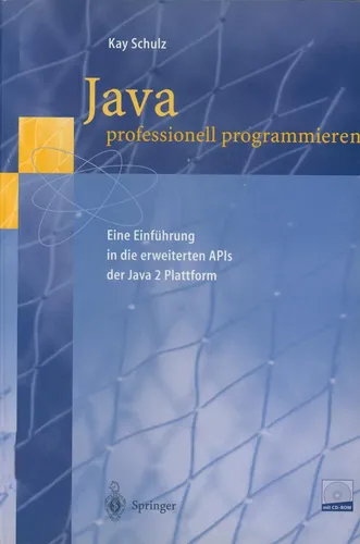 Java professionell programmieren von Kay Schulz - Taschenbuch zur Einführung in die erweiterten APIs der Java 2 Plattform, ideal für angehende Programmierer und Informatik-Interessierte.
