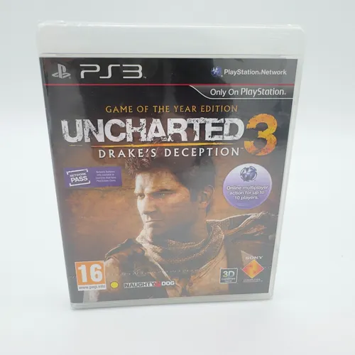 Uncharted 3 - Drake's Deception (Game of the Year) - Abenteuer-Spiel für Sony PlayStation 3, mit packender Story und beeindruckender Grafik, ideal für Fans von Action-Adventure.