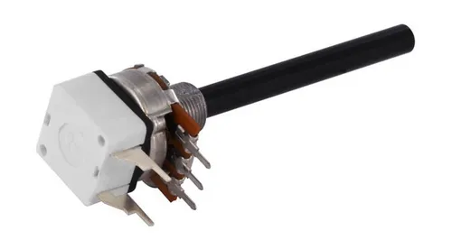 Drepoti Poti Potentiometer 6mm mono logarithmisch 10K Ohm mit Schalter