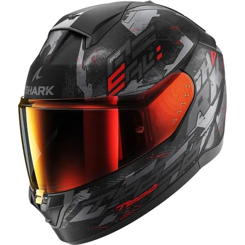 Shark Ridill 2 Molokai Mat KAR Gr. L 59/60 - Hochwertiger Motorradhelm - Motorradhelme mit kratzfestem Visier der optischen Klasse 1 und ECE 22.06 Zulassung. Ideal für Sicherheit und Komfort auf jeder Fahrt.