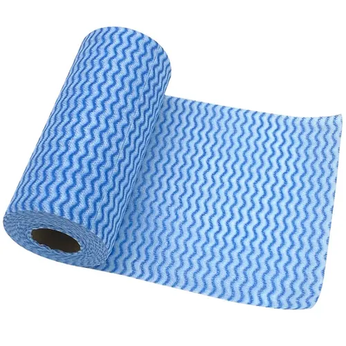 Küchentuch Sito Wischfix 50 Blatt blau - Praktische Wischtücher auf Rolle, 35x18 cm, hohe Saugfähigkeit und fusselfrei – ideal für eine oberflächenschonende Reinigung.