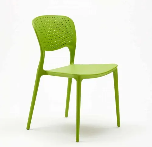 Garden Giulietta Stuhl - Grüner Esszimmerstuhl für Innen und Außen - Der Garden Giulietta Stuhl aus hochwertigem Polypropylen vereint stilvolles Design und Funktionalität. Ideal für Küche, Garten und öffentliche Räume. Stapelbar, wasserfest und UV-beständig für langanhaltende Nutzung.