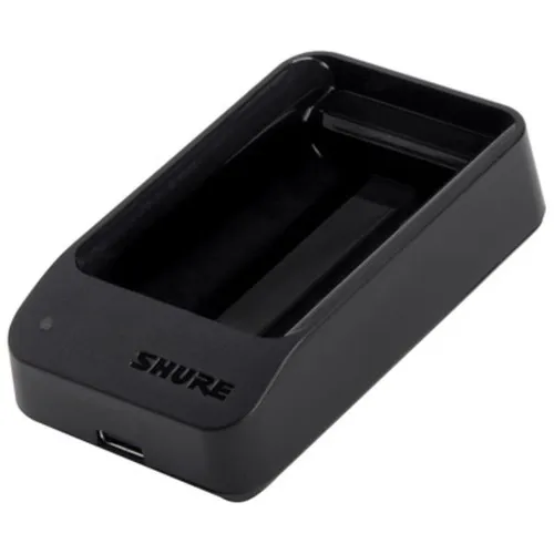 Shure SBC10-903-E Ladegerät für SB903 Akku - Mikrofone - USB-Ladestation für SB903 Akku, ideal für schnelle Ladezeiten von nur 3 Stunden auf 50% und 5,5 Stunden auf 100%.