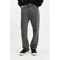 HUGO Blue Loose-fit-Jeans Nate grau 31 - Stylische Loose-fit-Jeans aus 100% Baumwolle, ideal für einen lässigen Look. Bequeme Passform mit weit geschnittenem Bein und angesetztem Bündchen. Perfekt für den täglichen Einsatz.