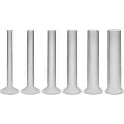 Browin Trichter für Wurstfüller 311006 - Ersatztrichter-Set für Browin Wurstfüller (5 kg) mit 6 verschiedenen Durchmessern. Ideal für eine hygienische und effiziente Füllung von Würsten – für jeden Wurstmacher unverzichtbar!