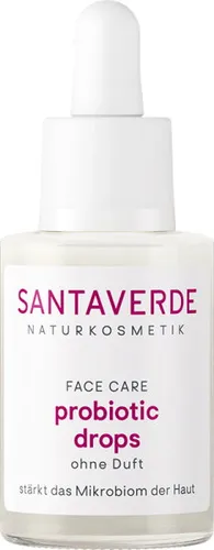 SANTAVERDE Aloe Vera Probiotic Drops 30ml - Gesichtswasser, ohne Duft und rezeptfrei für eine gesunde Hautpflege