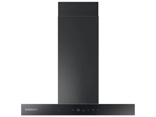 Samsung NK24N5703BM/UR Wandhaube 60 cm Black Steel - Dunstabzugshaube mit 722 m³/h Luftleistung, steuern Sie sie komfortabel über Ihr Kochfeld. Ideal für Abluft- oder Umluftbetrieb und sorgt für eine angenehme, gesunde Küche.