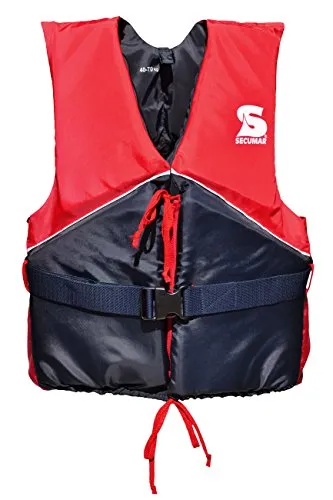 Secumar Echo Schwimmhilfe/Kajakweste 70-90 kg - Rettungswesten für sicheres Paddeln, bietet hervorragenden Auftrieb und Komfort für Freizeit- und Profisportler.