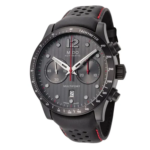 Mido Herren M0256273606100 Multifort 44mm Automatische Armbanduhr - Hochwertige Armbanduhr für Herren mit 100 m Wasserdichtigkeit und kratzfestem Saphirglas – ideal für jeden Anlass.