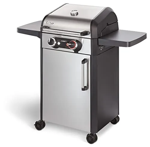 Enders Elektrogrill eFLOW PRO 2 TURBO, mit Gussrost SWITCH GRID, TURBO ZONE für heiße Temperaturen, SIMPLE CLEAN Reinigungssystem, Aluguss-Seitenteile an Garhaube und Brennkammer, Grillwagen #9710