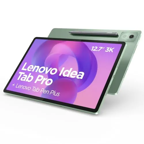 Lenovo Idea Tab Pro 12,7" Tablet mit Pen Plus - Tablet mit 12,7" Display, 256GB Speicher und 8GB RAM. Inklusive Tab Pen Plus für kreative Anwendungen. Ideal für Arbeit und Unterhaltung.