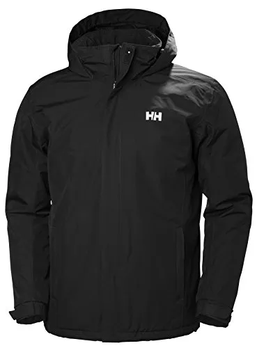 HELLYHANSEN Herren Regenjacke DUBLINER INSULATED JACKET - Funktionsjacken, wasserdicht und atmungsaktiv mit leichter Isolierung für Komfort an kalten, regnerischen Tagen.