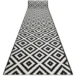 rugsX Läufer, Schwarz, Textil, Freiform, 70x970 cm, Teppiche & Böden, Teppiche, Teppichläufer