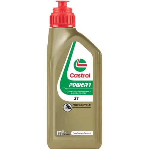 Castrol Power 1 2T Motoröl - Hochleistungs-Motoröl für 2-Takt-Motoren, bietet herausragenden Schutz und Leistung für optimale Motorleistung.