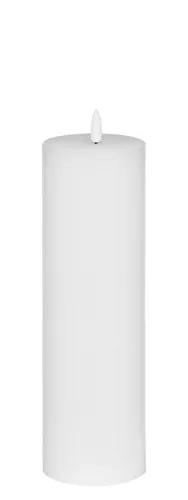Kaheku LED Kerze Flaca, weiß, Ø 7,5 cm, 23 cm hoch, 1238001720