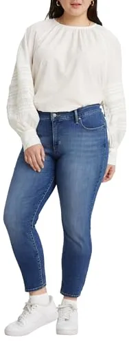 Levi's Damen Size 311 Shaping Skinny Jeans, Lapis Gallop Plus, 18 M - Jeans für Damen, die deine Kurven formt und die Beine verlängert. Mit innovativem Einsatz für eine schlankere Silhouette und optimalen Tragekomfort.