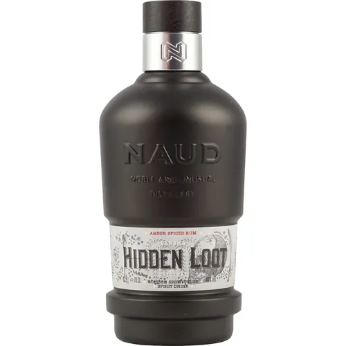 Naud Hidden Loot Spiced 0,7 Liter 40 % Vol. - Exquisite Spirituose mit 40 % vol. Alkoholgehalt, ideal für besondere Anlässe oder als Geschenk. Genieße den einzigartigen Geschmack in einer 0,7l Flasche.