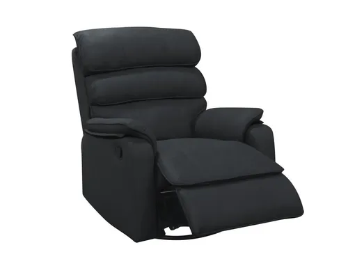 Happy Home TV Sessel - Schwarz, Relaxfunktion & 360° Dreh- und Schaukelfunktion - Sessel mit verstellbarer Relaxfunktion, 360° Dreh- und Schaukelfunktion für maximalen Komfort und Entspannung in jedem Raum.
