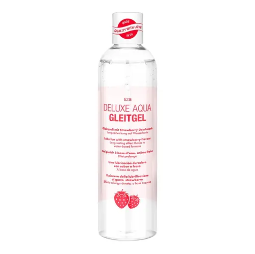 EIS Stimulationsgel EIS Deluxe Aqua Gleitgel, 300ml, wasserbasiert, Erdbeere, 0-tlg.