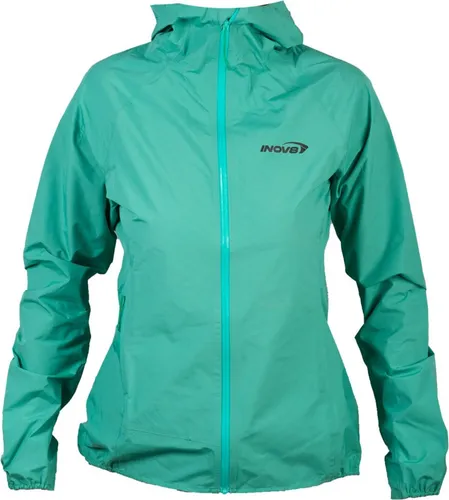 Inov-8 Stormshell FZ V2 W Jacket, Damen Winterjacke in Grün - Winterjacken: Leichte und atmungsaktive Jacke mit integrierter Kapuze, ideal für ganzjährige Aktivitäten im Freien.