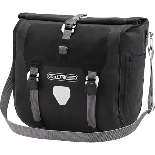 Ortlieb Handlebar-Pack-Plus 11L | Lenkertasche für Bike-Packing - Fahrradtaschen mit 11L Volumen, ideal für Gravel Bikes. Robuste und wasserdichte Lenkertasche für Abenteuer auf zwei Rädern.