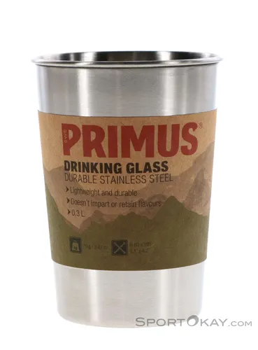Primus Drinking Glass Becher-Silber-One Size