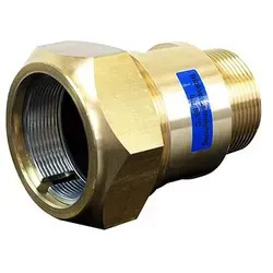 Messing Klemmverbinder Typ MAS 3/4 Zoll für heißes Trinkwasser - Klemmfitting für sichere Verbindungen, ideal für Heizungs- und Sanitärinstallationen.