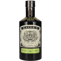 KAIZA 5 GIN - Handcrafted Gin aus Südafrika - Gin; Ausgezeichneter Gin mit 43% Alkoholgehalt, harmonischer Geschmack von Wacholder und schwarzer Johannisbeere, perfekt für Cocktails und Tonic Water.