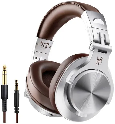OneOdio Fusion A70 DJ Over Ear Headset - Kopfhörer mit High-Resolution Audio für ein beeindruckendes Klangerlebnis, ideal für DJs und Musikliebhaber.