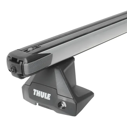 Thule Dachträger Lastenträger für Honda Accord Stufenheck (10.2017 - jetzt) - Fahrzeugspezifischer Aluminium-Dachträger mit abnehmbaren Querträgern und Anti-Diebstahlschloss. Maximale Traglast von 75 kg, ideal für sicheres Gepäcktransport.