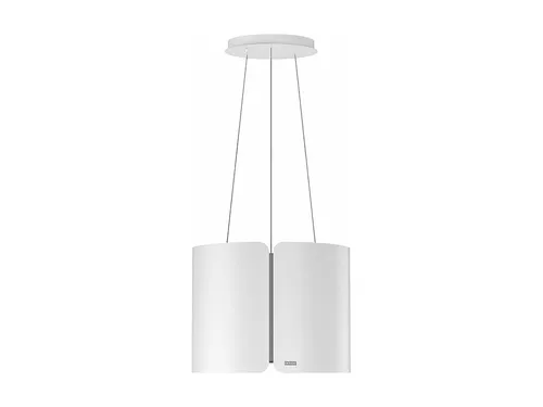 Franke Smart Suspended Inselhaube 42 cm Weiß - Dunstabzugshaube mit 42 cm Breite, ideal für Umluftbetrieb. Genießen Sie starke Leistung bei minimalem Geräusch und einfache Handhabung dank Aktivkohlefilter.