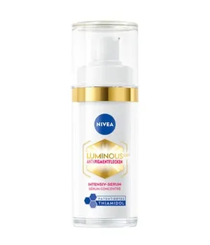 NIVEA Cellular Luminous630 Anti-Pigmentflecken Gesichtsserum 30 ml - Gesichtsserum mit Thiamidol zur Reduktion von Pigmentflecken, sichtbare Ergebnisse in nur 7 Tagen. Angereichert mit Hyaluronsäure für intensive Feuchtigkeit und ein strahlendes Hautbild.