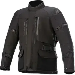 Alpinestars Ketchum Gore-Tex Motorrad Textiljacke, schwarz, Größe M - Motorradjacke aus leichtem, abriebfestem Material mit GP Lite-Schulterkappen für optimalen Schutz und verlängerter Rücken für zusätzlichen Komfort beim Fahren.