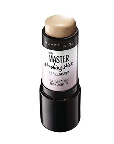 Maybelline New York Master Strobing Stick Schimmernder Highlighter, 200 dark-gold, 1er Pack (1 x 9 g)