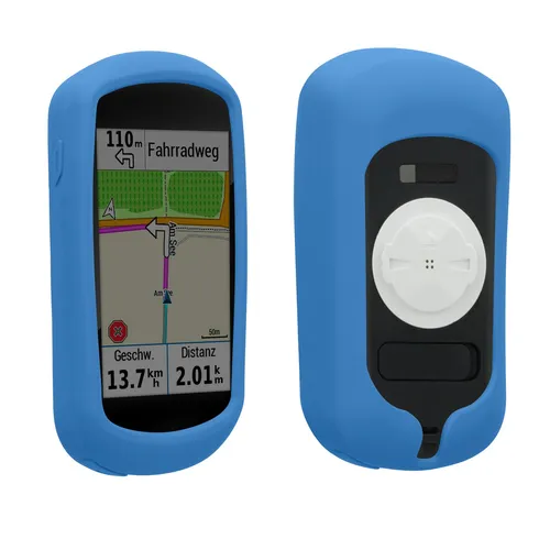 kwmobile Hülle kompatibel mit Garmin Edge Explore - Silikon GPS Fahrrad Case Schutzhülle