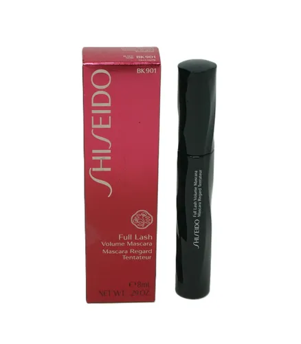 Shiseido Full Lash Volume Mascara 8 ml Black BK901 - Volumen-Mascara für beeindruckende Wimpern, leicht aufzutragen und sorgt für einen langen Halt. Ideal für einen ausdrucksstarken Look.
