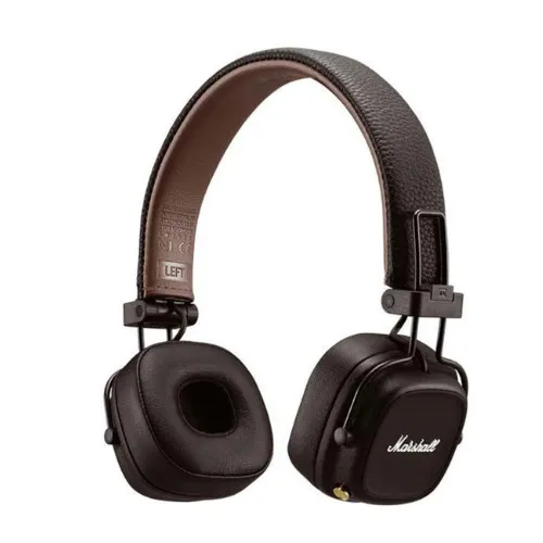 Marshall Major IV On-Ear-Kopfhörer Bluetooth braun - Bluetooth 5.0, 40 mm Treiber und kompatibel mit kabellosen Ladestationen