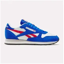Sneaker REEBOK CLASSIC "CLASSIC LEATHER" in Gr. 44 - Sportliche Sneaker aus hochwertigem Leder für Büro und Freizeit, mit anpassbarer Schnürung und rutschfester Gummisohle.